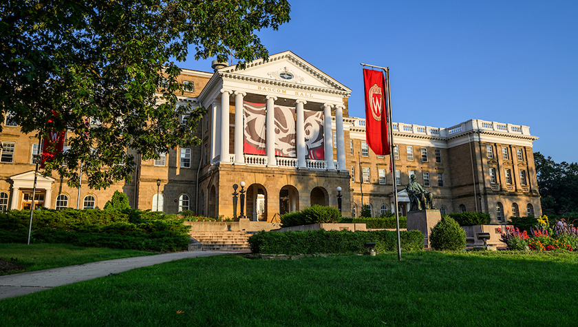 Bascom Hall on a summer morning
