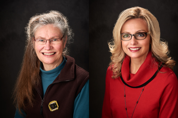 Betty Chewning and Beth Martin headshots
