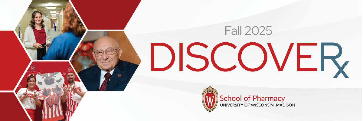 Fall 2025 DiscoveRx masthead featuring Kelly Thomas, David Zilz, and Tailgate attendees