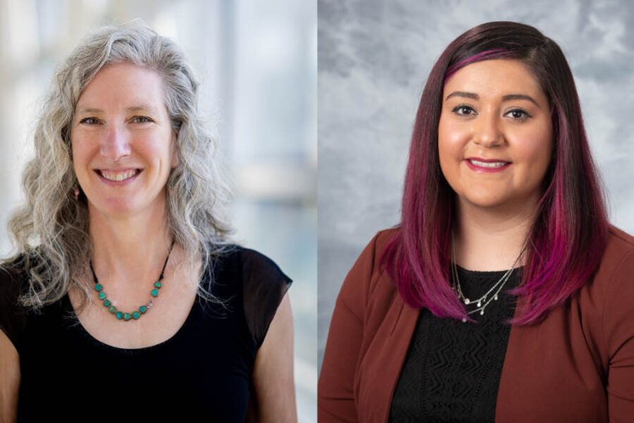 Lisa Holle and Marina Maes portraits