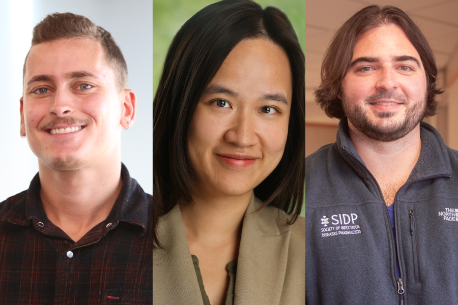 Noah Kaitz, Chinh Kieu, and Jake Yandre portraits